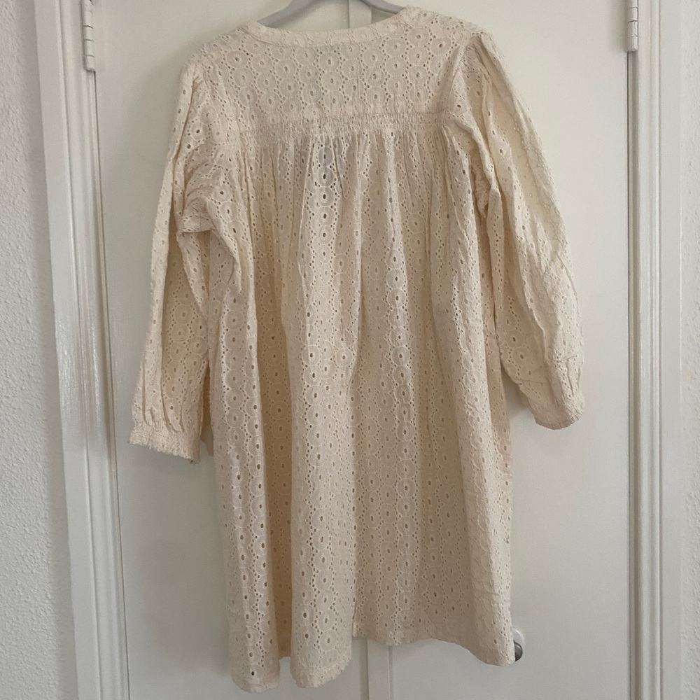 White Hope & May Eyelet Dress - Small - Picture 6 of 7